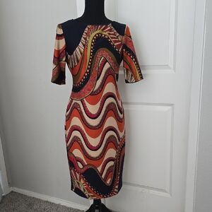 Taylor Multicolor Long Sleeve Dress
